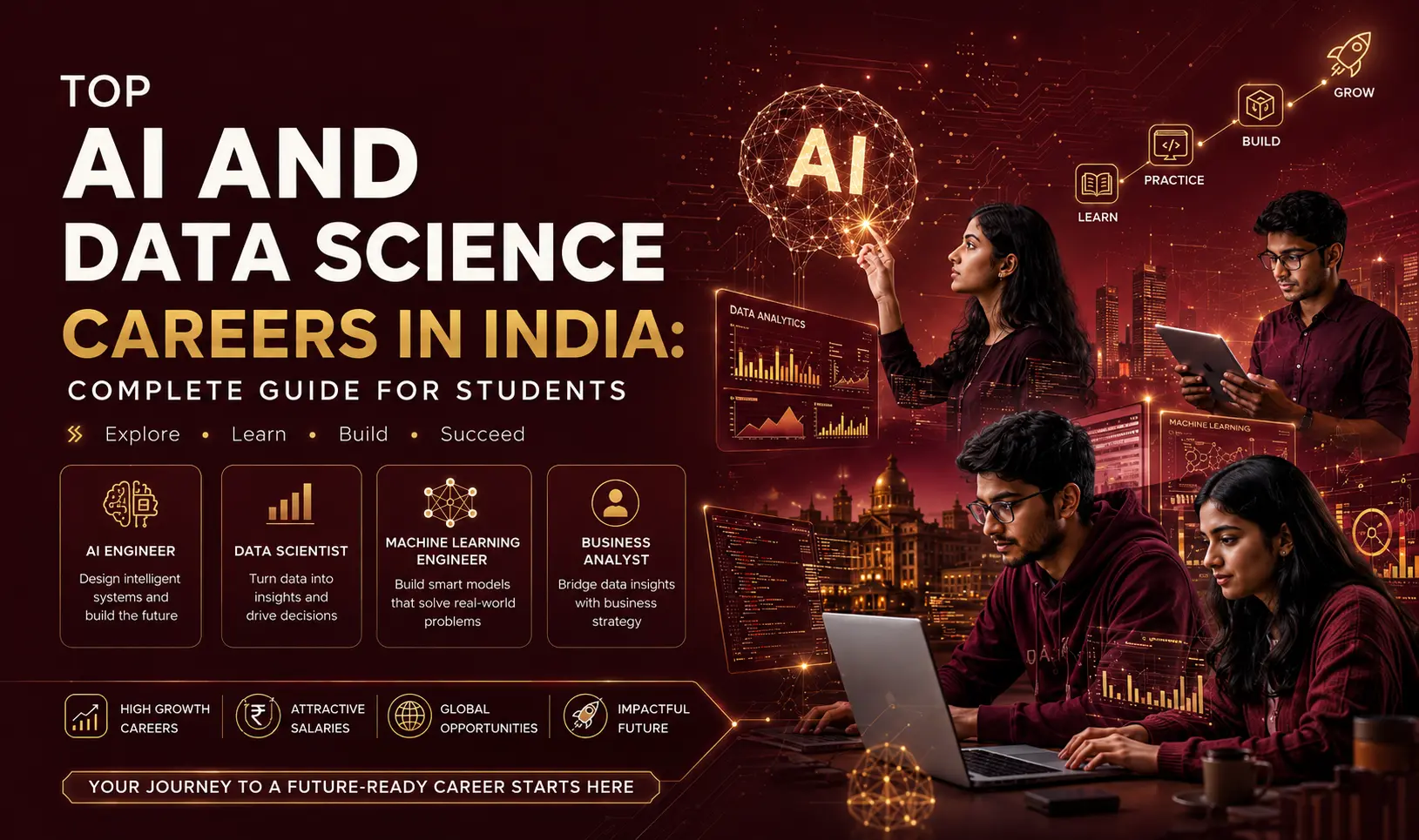 Top AI and Data Science Careers in India: Complete Guide for Students
